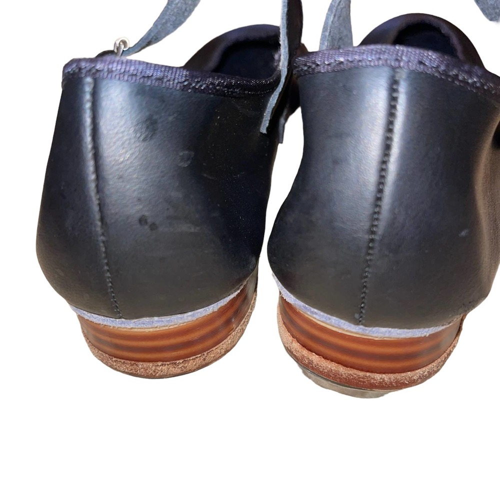 Capezio The Dancemaker Mary Jane Tap Shoe Black Size 4M - Picture 3 of 7